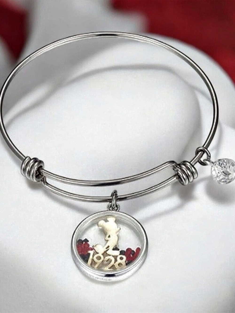 Alex and Ani Disney Parks Mickey Mouse Since 1928 Bangle Bracelet